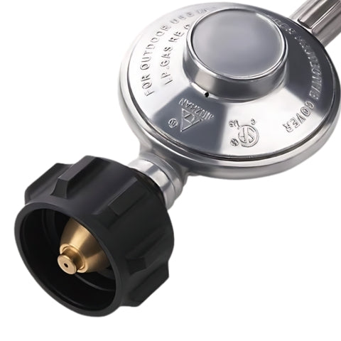 Weber Spirit 210 (For Side Mounted Controls) Conversion Kit from NG to LP - Includes Predrilled Orifices - 5' Propane Hose and Regulator - LP Fuel Converter