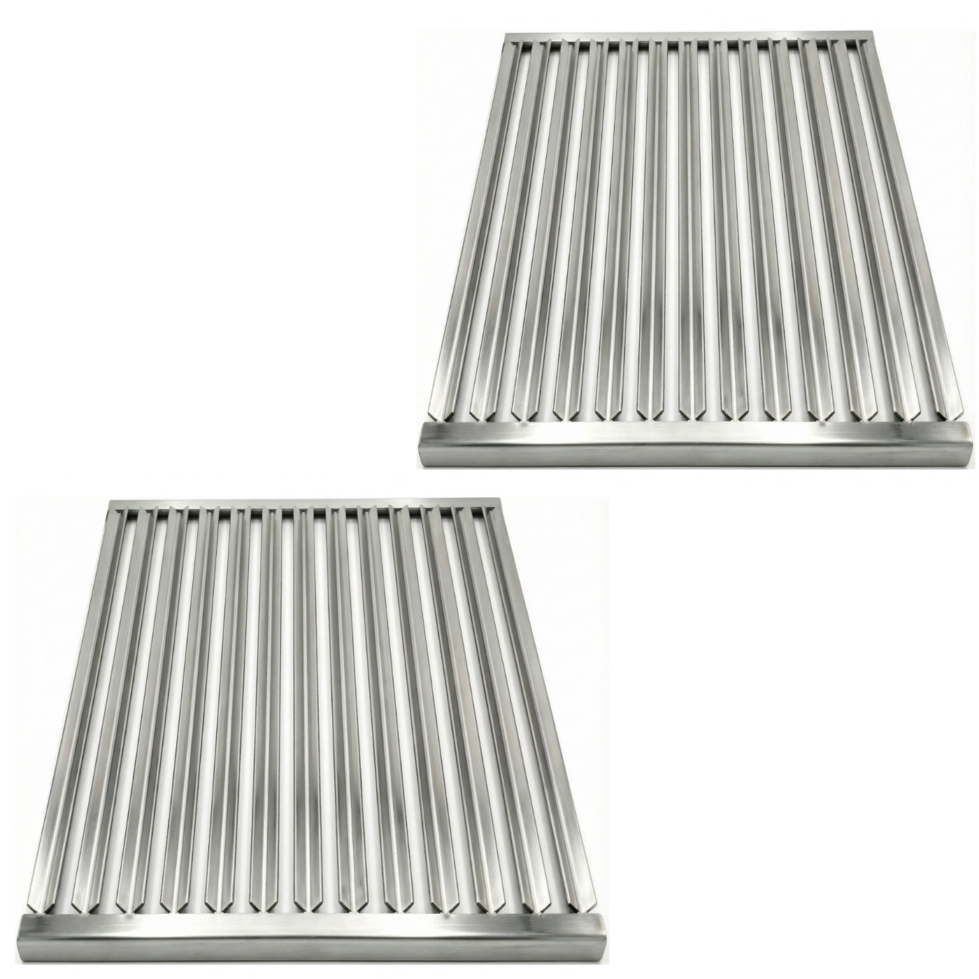 2 Pack of V-Channel Grates for Solaire 30" 36" 42" 54" & 54T Models Replacement for SOL-6004R 19" x 12.75"