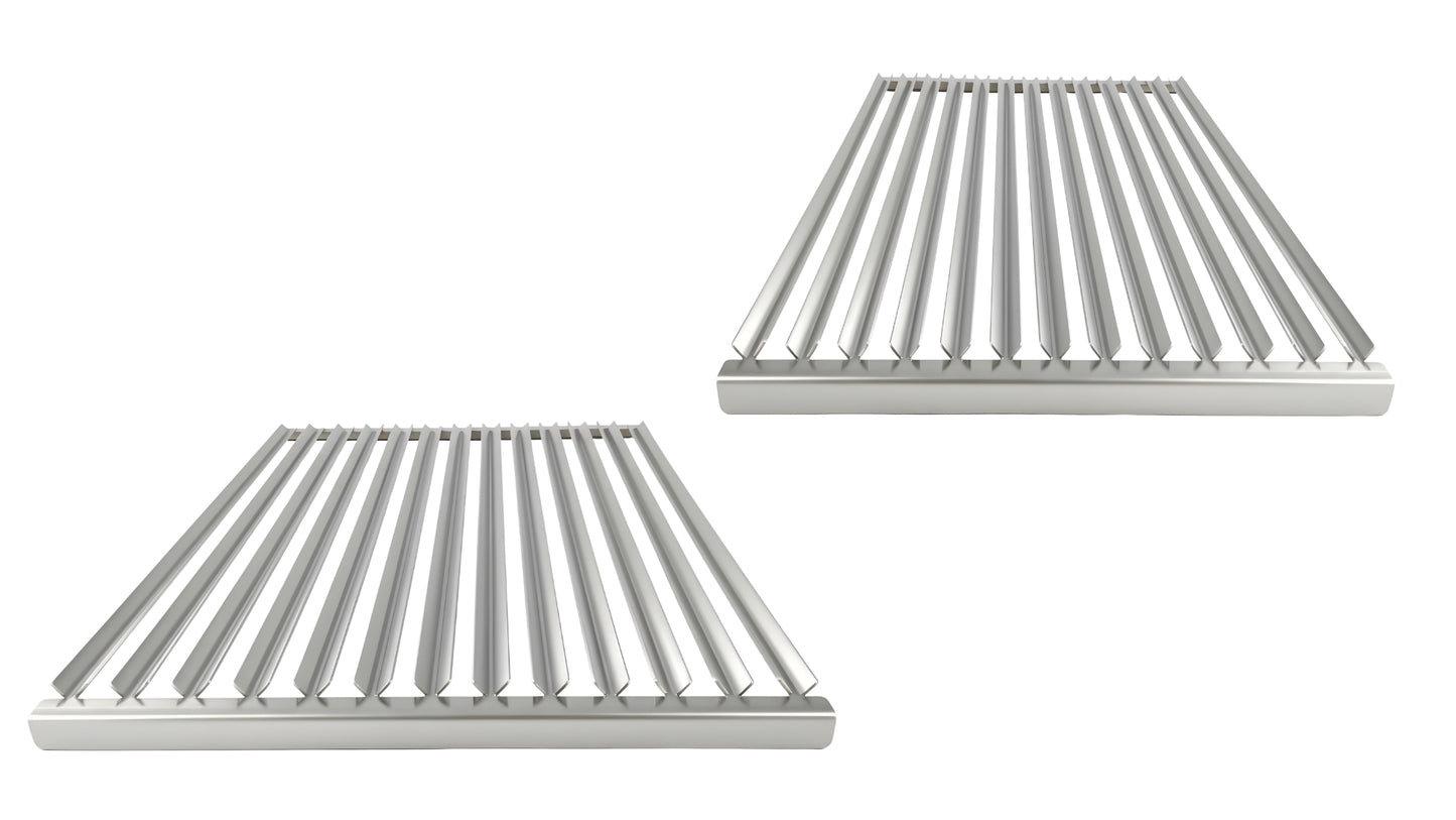 2 Pack of V-Channel Grates for Solaire 30" 36" 42" 54" & 54T Models Replacement for SOL-6004R 19" x 12.75"
