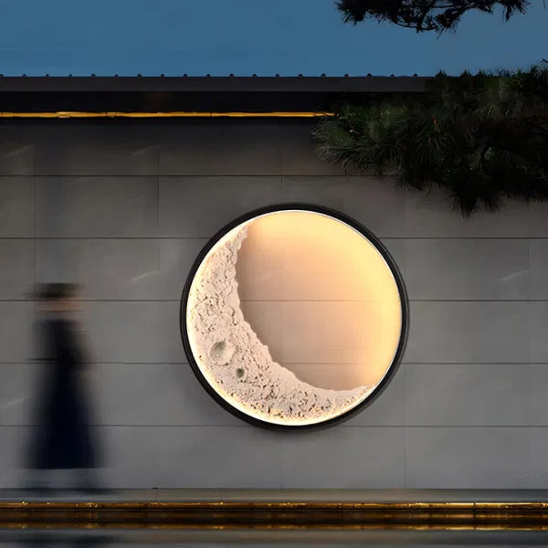 3D Moon Wall Lamp