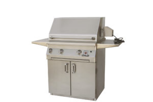 30″ Solaire® Free Standing Infrared Grill WITH IR Rotisserie Burner/Kit