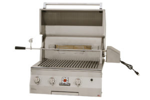 27″XL Solaire® Built-In Model With Infared Rotisserie Burner/Kit