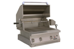 30″ Solaire® Built-In Infrared Grill With Infared Rotisserie Burner/Kit