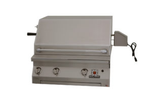 30″ Solaire® Built-In Infrared Grill With Infared Rotisserie Burner/Kit