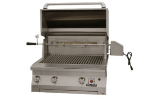 30″ Solaire® Built-In Infrared Grill With Infared Rotisserie Burner/Kit