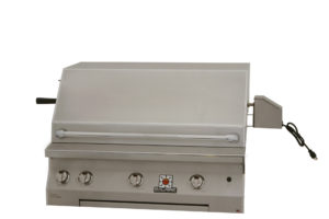 36″ Solaire® Built-In Infrared Grill with Infared Rotisserie Burner/Kit