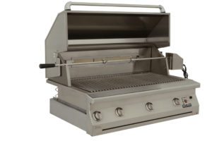 42″ Solaire® Built-In Infrared Grill with Infared Rotisserie Burner/Kit