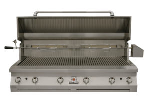 56″ Solaire® Built-In Infrared Grill with Dual Rotisserie Infared Burners