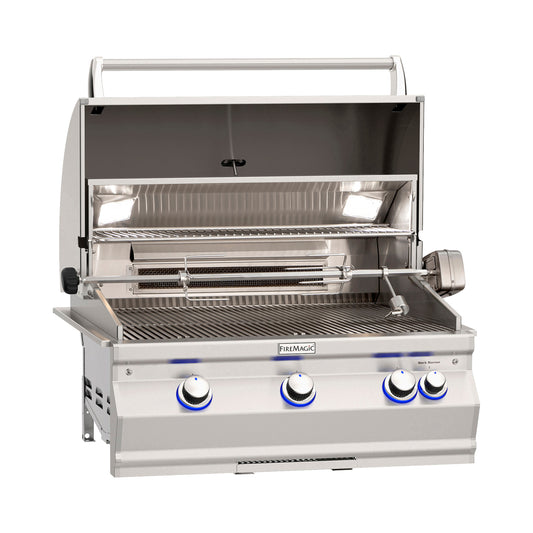 Fire Magic Aurora A660i Propane Built-In Grill with BackBurner