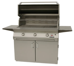 42″ Solaire®  Free Standing Infrared Grill On a Standard Cart