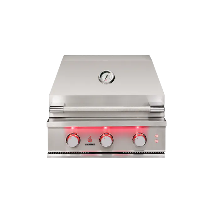 TrueFlame Grill - 25” 3 Burner Built In