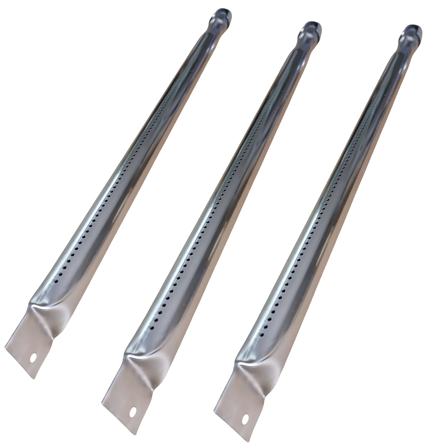 3 pcs Stainless Steel Pipe Burner for Profire Professional & DLX Series Grills Replaces Part # PF80-10