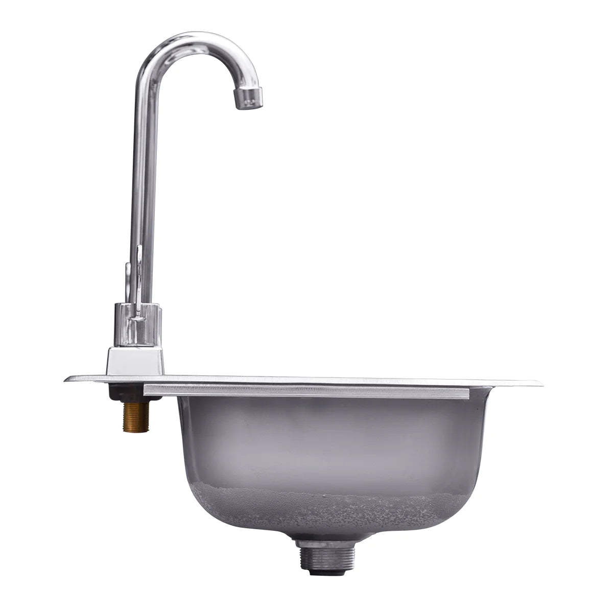 Summerset 15" Drop-in Sink & Hot/Cold Faucet