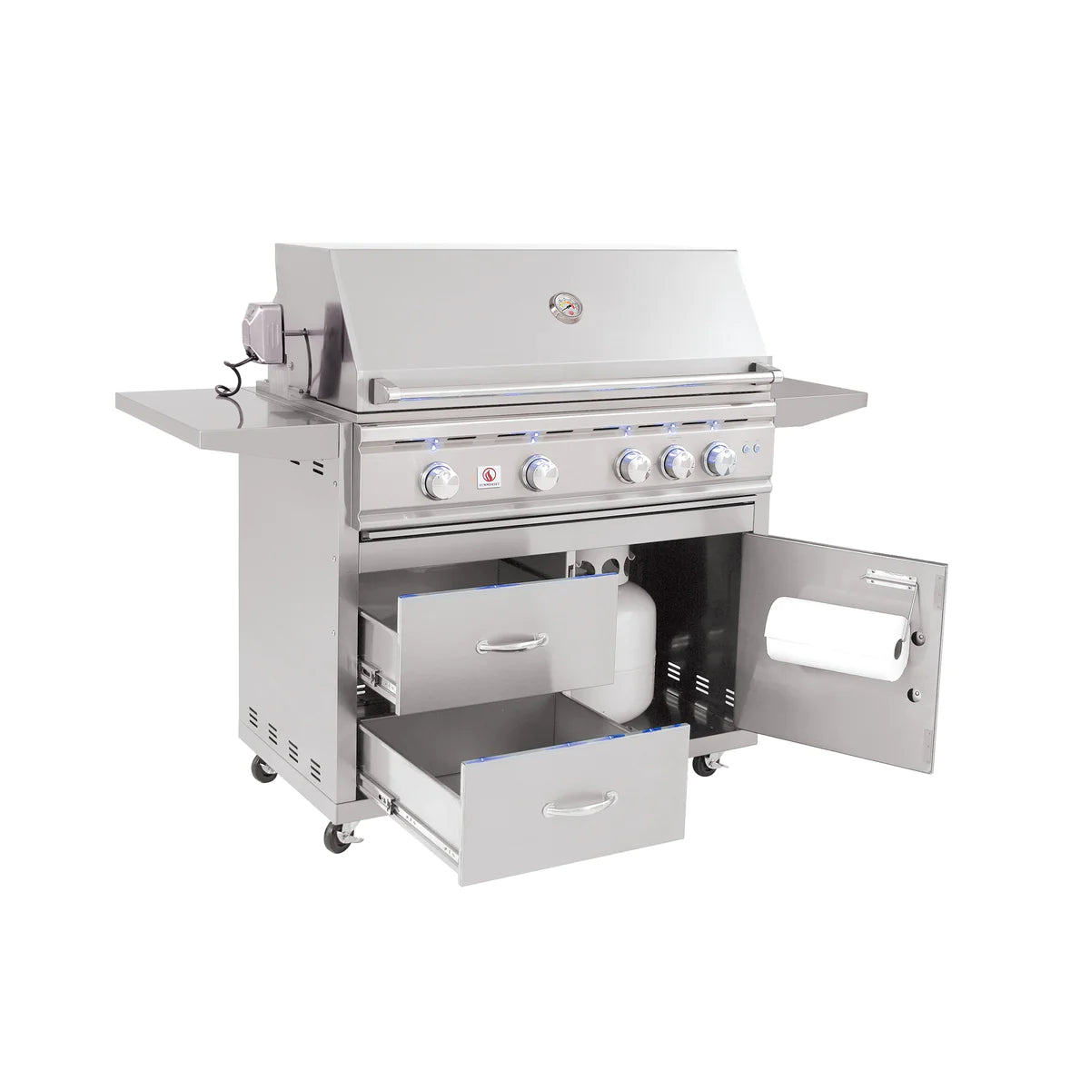 Summerset TRL Series 38" Deluxe Freestanding Grill