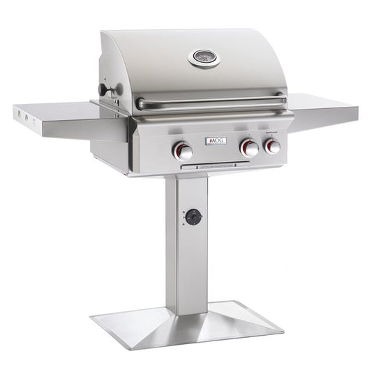 American Outdoor Grill AOG 24" 2 Burner Gas Grill On Pedestal