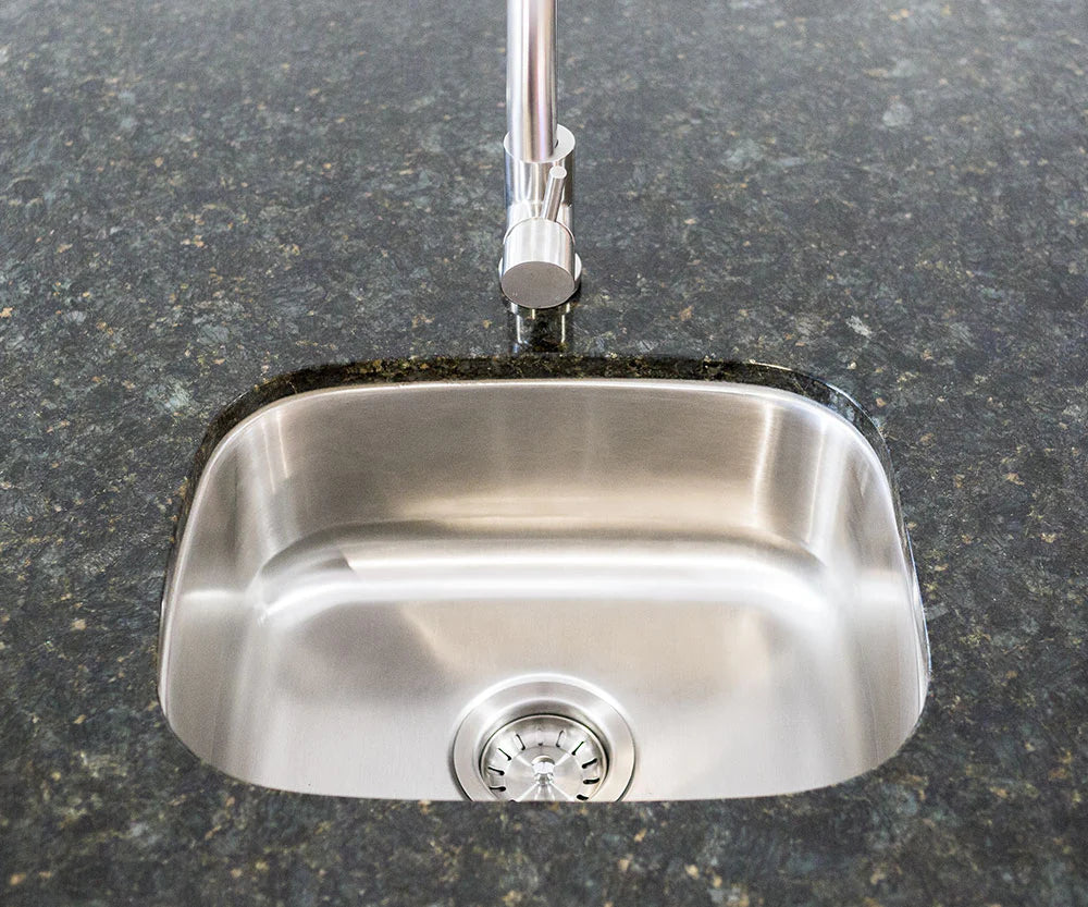 Summerset 19" Undermount Sink & 360º Hot/Cold Faucet