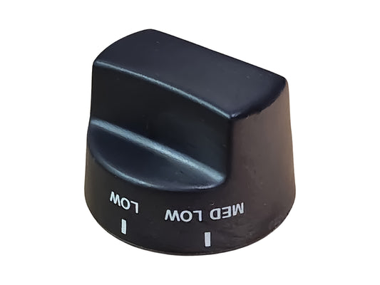 Viking Control Knob Black PA010126